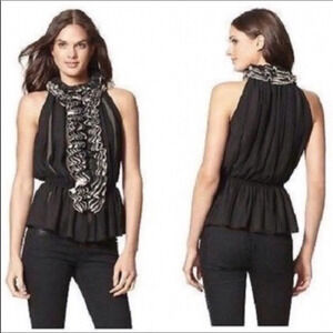 Robert Rodriguez Neiman Marcus for Target Ruffle Lace Front Detail Size Small